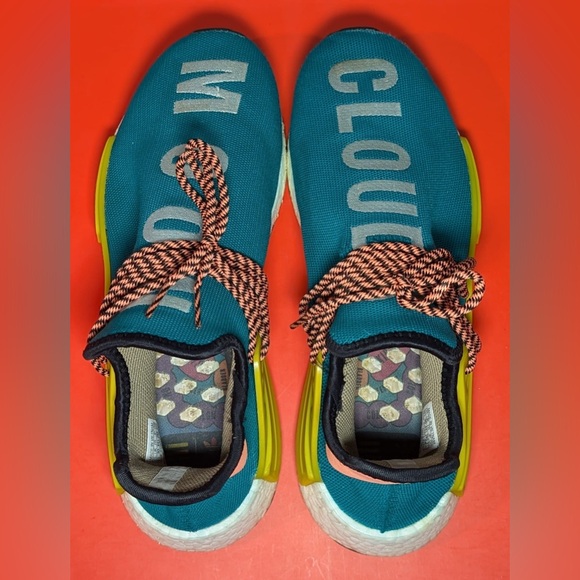 Size 10.5 - Adidas Pharrell x NMD Human Race Trail Sun Glow